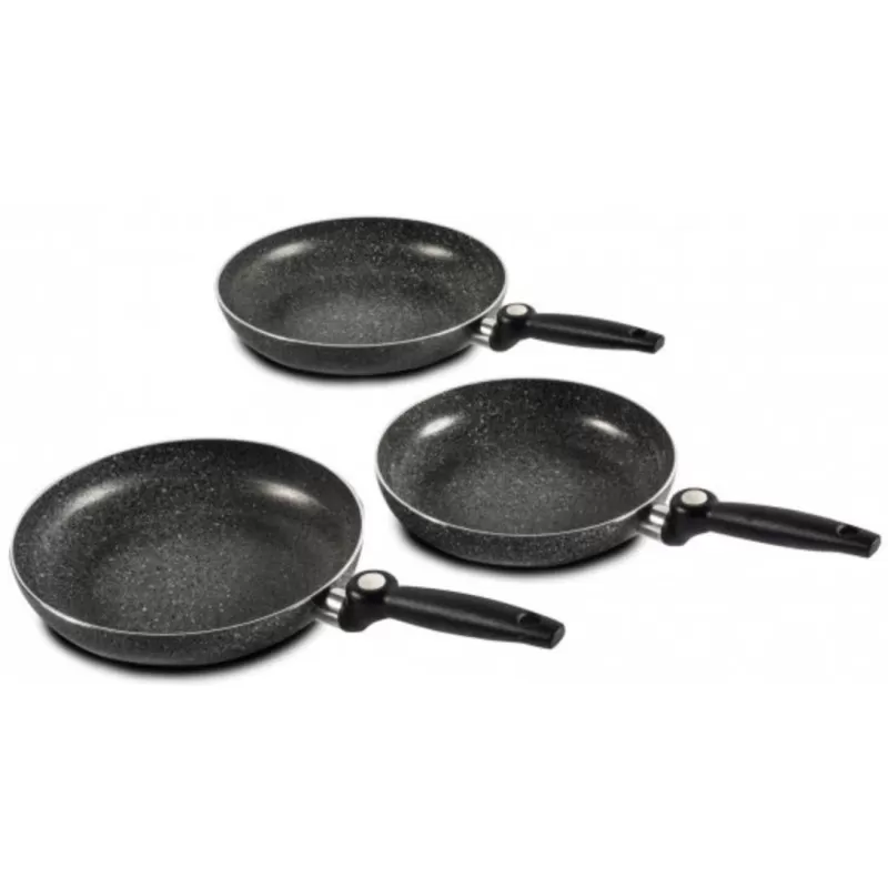 BIALETTI Poêle Aluminium Manche Repliable 3 BIALETTI Poêle Aluminium Manche Repliable