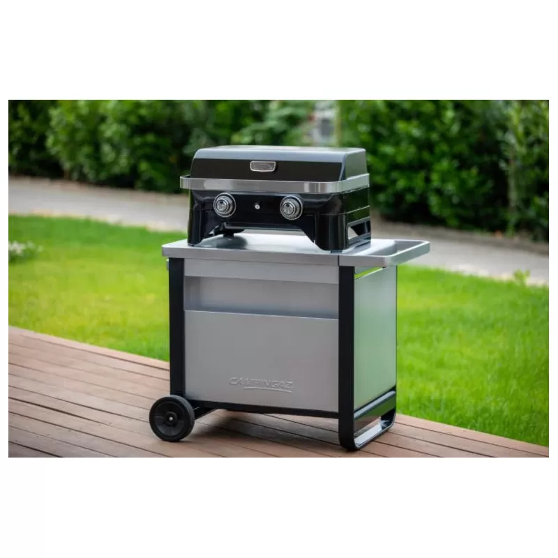 CAMPINGAZ Chariot Deluxe Pour Plancha 2 Brûleurs 8 CAMPINGAZ Chariot Deluxe Pour Plancha 2 Brûleurs – Image 6