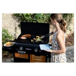 CAMPINGAZ Plancha Blue Flame LXD Twin -Matériel De Camping campingaz plancha blue flame lxd twin 4