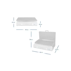 CAMPINGAZ Plancha Blue Flame LXD Twin -Matériel De Camping campingaz plancha blue flame lxd twin 5