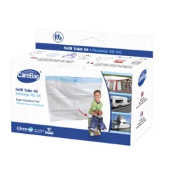 CLEANIS CareBag Kit Toilettes Sèches Pliable -Matériel De Camping cleanis carebag kit toilettes seches pliable 4
