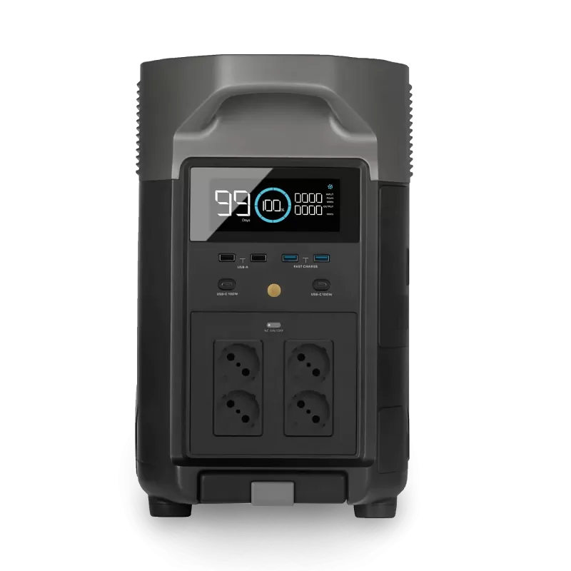 ECOFLOW Delta Pro 3600 Wh + Panneau Solaire 400 W 4 ECOFLOW Delta Pro 3600 Wh + Panneau Solaire 400 W – Image 2