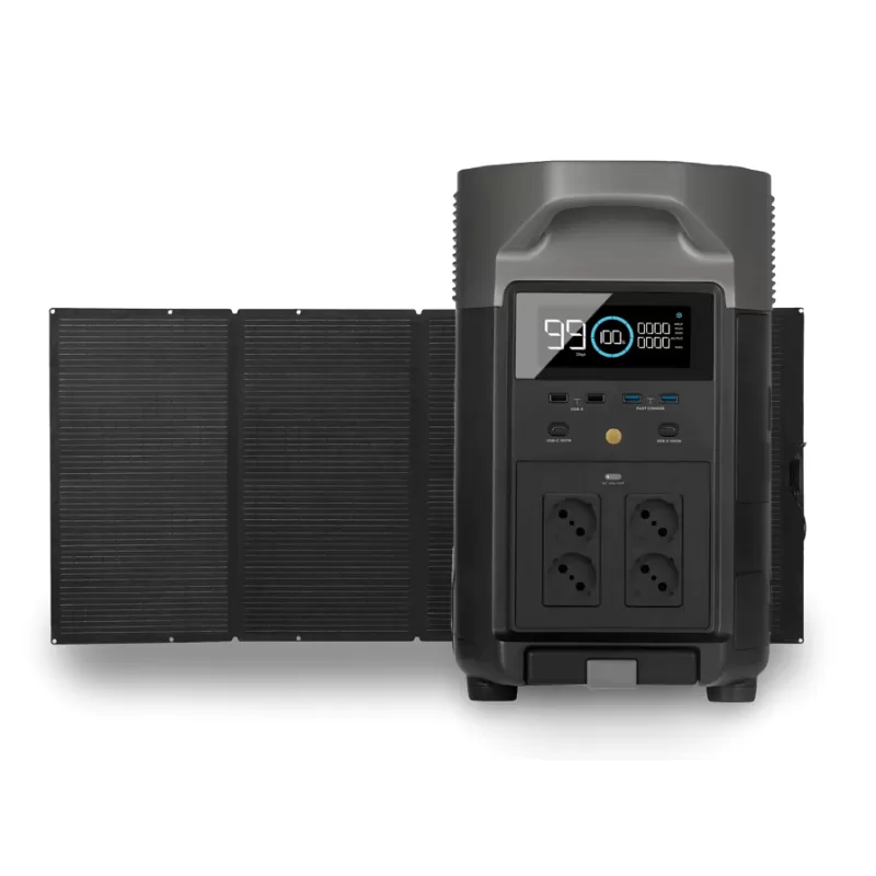 ECOFLOW Delta Pro 3600 Wh + Panneau Solaire 400 W 3 ECOFLOW Delta Pro 3600 Wh + Panneau Solaire 400 W