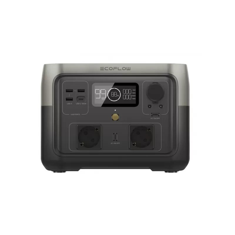 ECOFLOW River 2 Max 512 Wh + Panneau Solaire 110 W 4 ECOFLOW River 2 Max 512 Wh + Panneau Solaire 110 W – Image 2