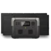 ECOFLOW River 2 Max 512 Wh + Panneaux Solaires 2 X 110 W