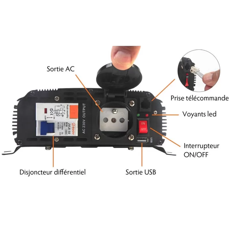 EM Convertisseur PSW24-DIF 700 W 5 EM Convertisseur PSW24-DIF 700 W – Image 3