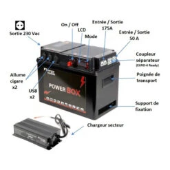 EM PowerBox 1280 Wh + 1000W / 230V 15 EM PowerBox 1280 Wh + 1000W / 230V -Matériel De Camping em powerbox 1280 wh 1000w 230v 5