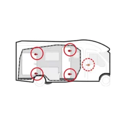 FIAMMA Safe Door Guardian Ducato -Matériel De Camping fiamma safe door guardian ducato 4