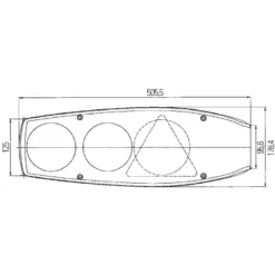 HELLA Feux Arrières Caraluna II Camping-car -Matériel De Camping hella feux arrieres carulana ii 2