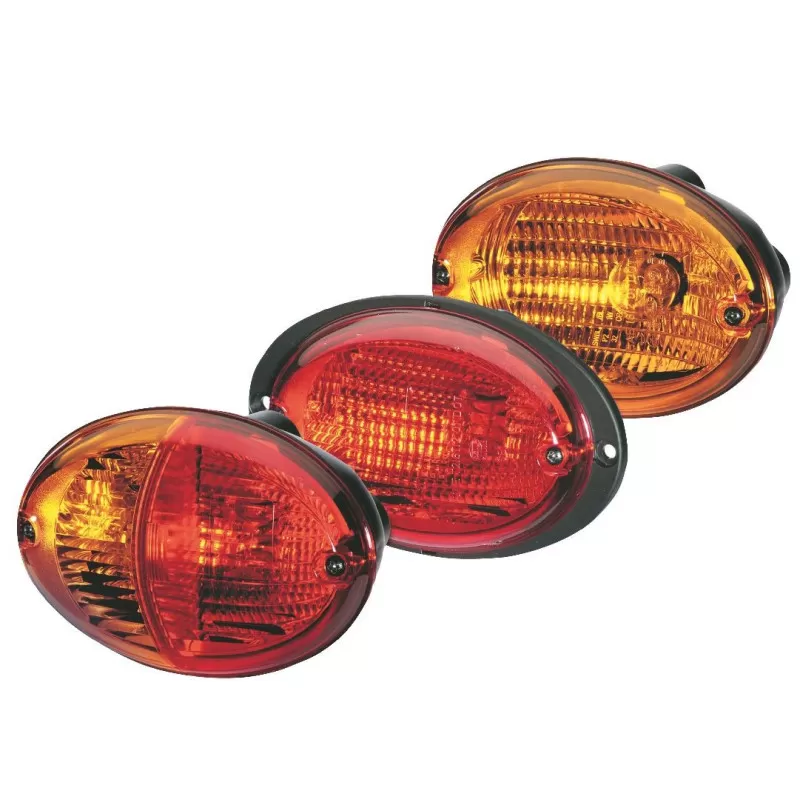 HELLA Feux Arrières Ovales 165 X 105 X 75,1 Mm 3 HELLA Feux Arrières Ovales 165 X 105 X 75,1 Mm