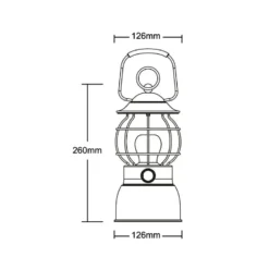 HT Lanterne à Led USB -Matériel De Camping ht lanterne a led usb 4