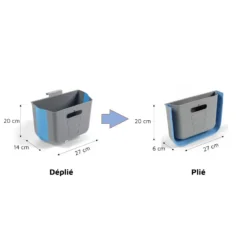 KAMPA Hanging Bin - Corbeille Compressible Suspendue 7 KAMPA Hanging Bin - Corbeille Compressible Suspendue -Matériel De Camping kampa hanging bin corbeille compressible suspendue 2