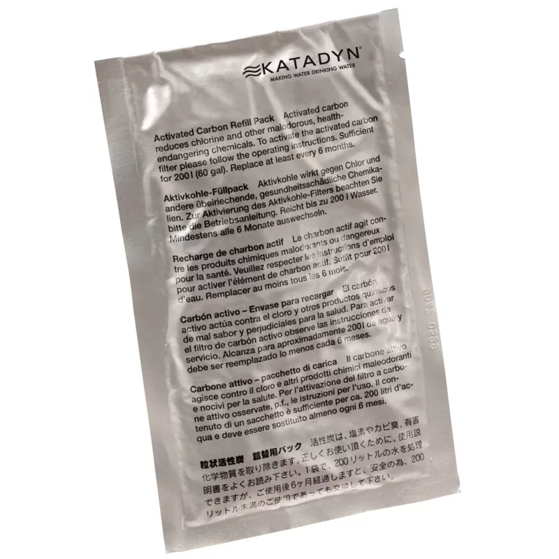 KATADYN Recharge Charbon Pour Vario (2 Sachets) 3 KATADYN Recharge Charbon Pour Vario (2 Sachets)