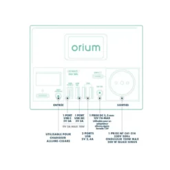 ORIUM Izywatt 146 Wh 15 ORIUM Izywatt 146 Wh -Matériel De Camping orium izywatt 150 6