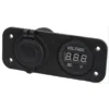 OSCULATI Prise 12V + Voltmètre -Matériel De Camping osculati prise 12v voltmetre
