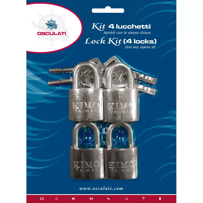 OSCULATI Set De 4 Cadenas 3 OSCULATI Set De 4 Cadenas