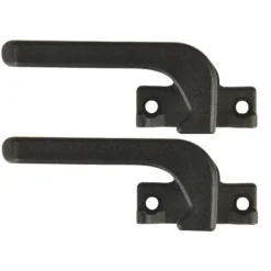 PLASTOFORM Lot De Fermetures Sans Bouton Noire