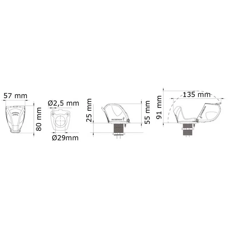 SCANSTRUT Prise Double USB étanche 7 SCANSTRUT Prise Double USB étanche – Image 5