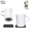 SILWY Lot De 2 Tasses Magnétiques