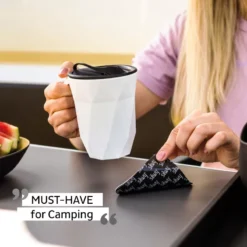 SILWY Tasse Magnétique En Plastique TO-GO -Matériel De Camping silwy tasse magnetique 4
