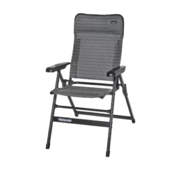 TRIGANO Fauteuil Alu Dossier Bas Slim -Matériel De Camping trigano fauteuil alu dossier bas slim 1