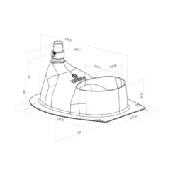 TROBOLO Séparateur Gris -Matériel De Camping trobolo separateur gris 8