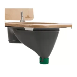 TROBOLO Séparateur Gris Avec Siège De Toilette -Matériel De Camping trobolo separateur gris avec siege de toilette 4